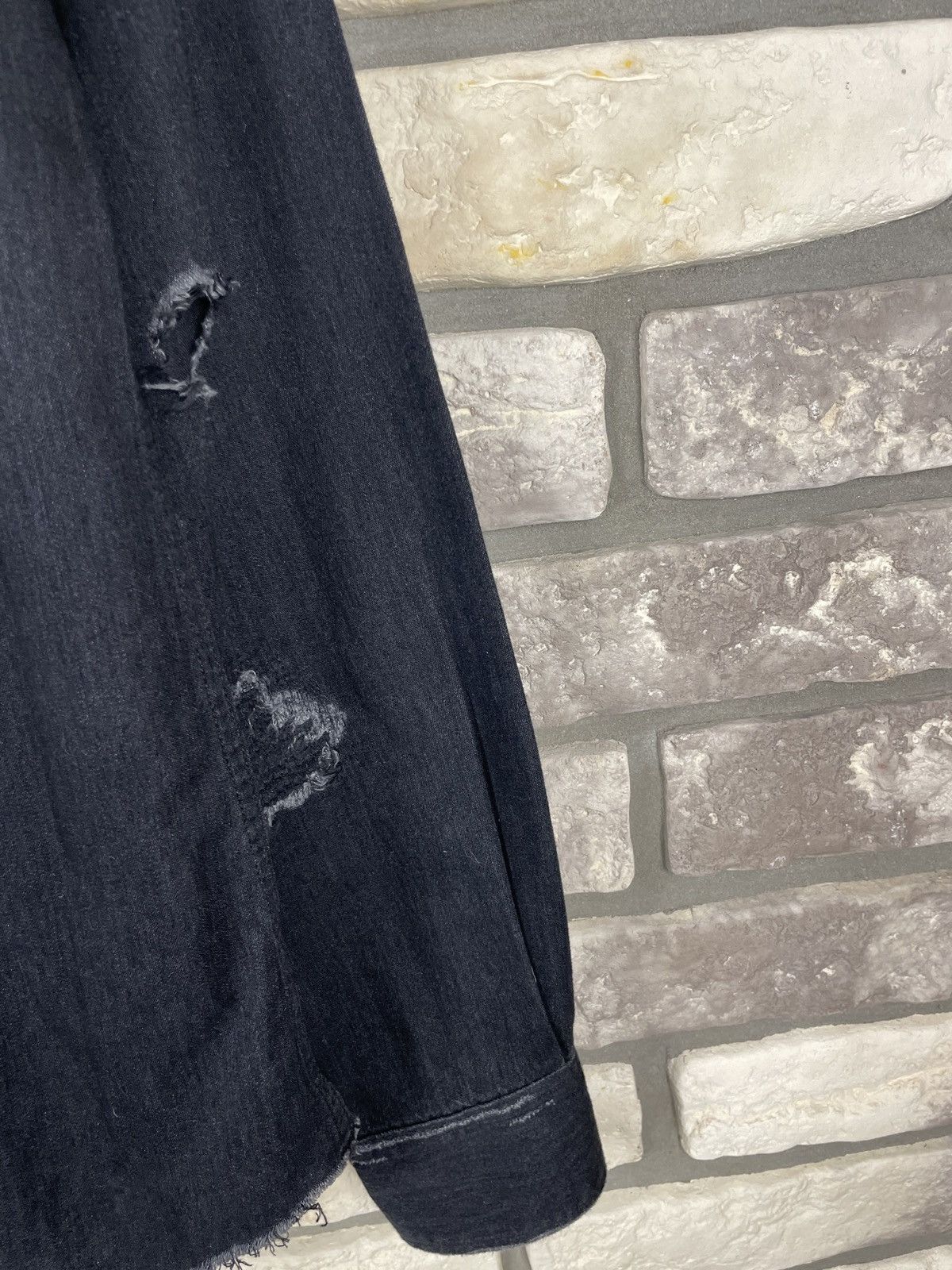 Designer Very rare oversize jeans shirt Saint laurent Paris Size US M / EU 48-50 / 2 - 4 Thumbnail