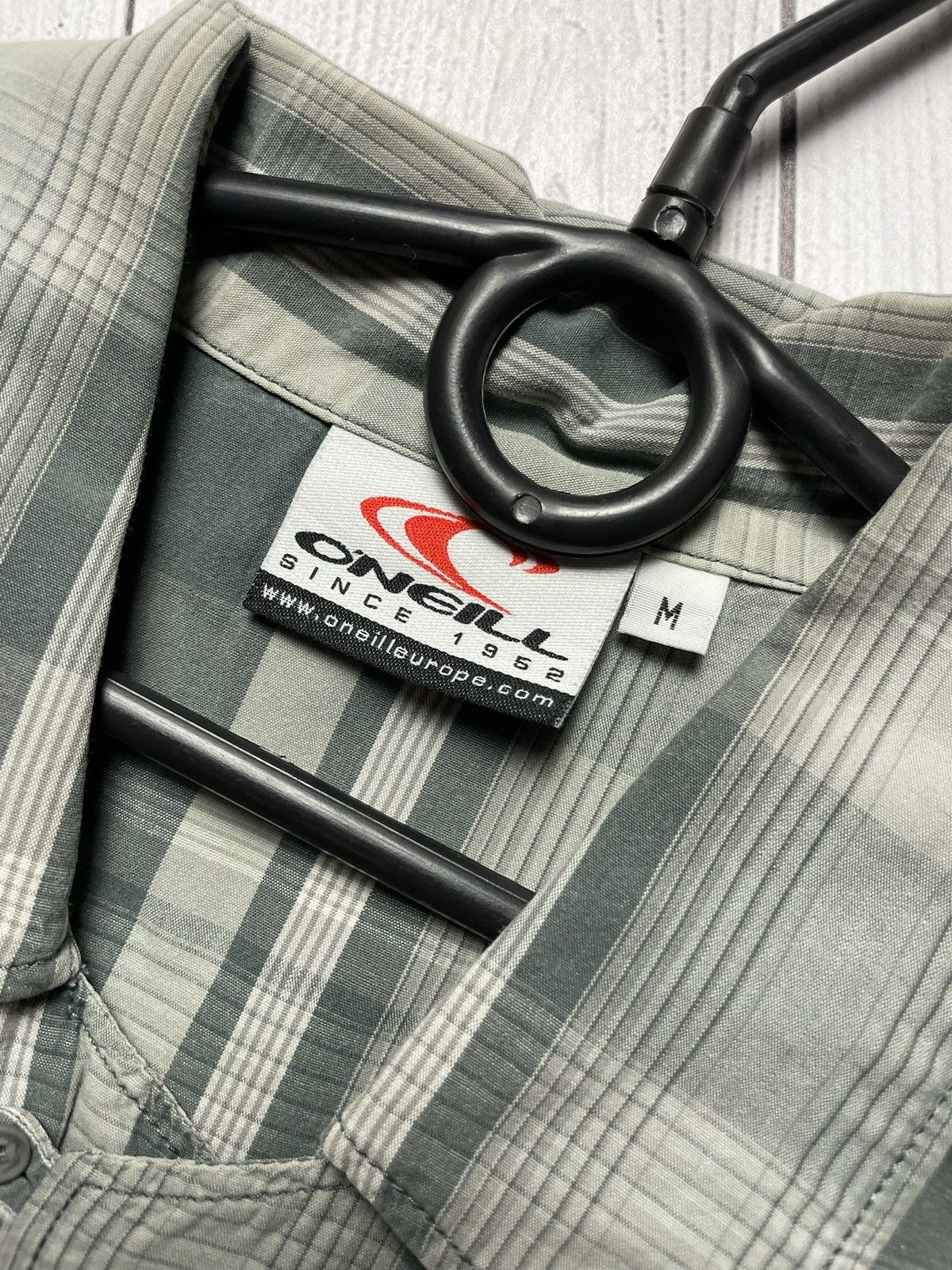 O'Neill × Vintage Vintage O’Neil shirt USA rare plaid logo size M Size US M / EU 48-50 / 2 - 3 Thumbnail