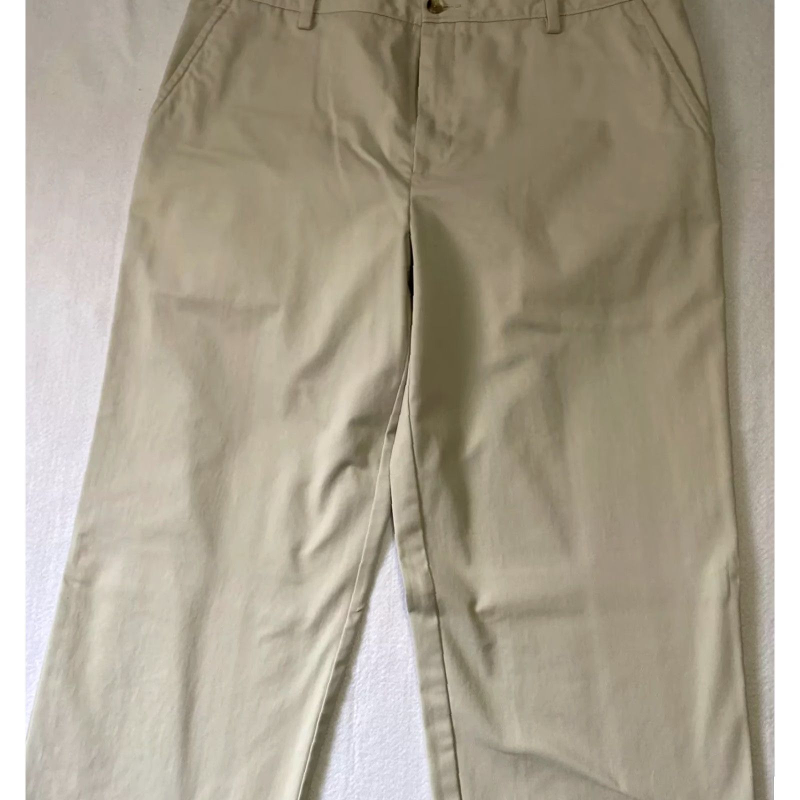 Dockers DOCKERS Pants Mens 38x34 Tan Straight Fit Flat Front Casual Workwear Pants Mens Tan 38x34 Straight Front Flat Front Regular Inseam 34 Size US 38 / EU 54 - 2 Thumbnail