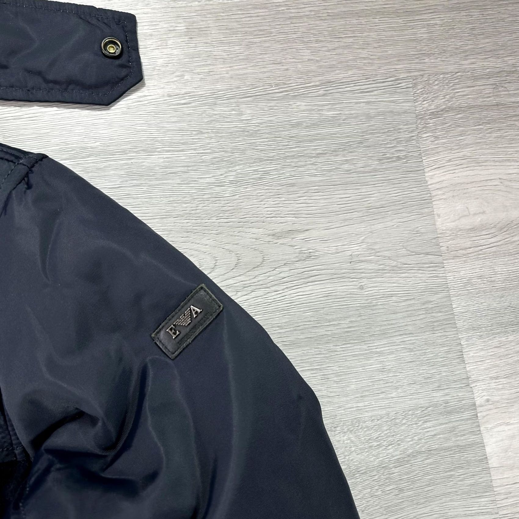 Emporio Armani Emporio Armani Jacket Mens M Black Wool Cashmere Hooded Puffer Parka Zip Shirt? Size US M / EU 48-50 / 2 - 4 Thumbnail