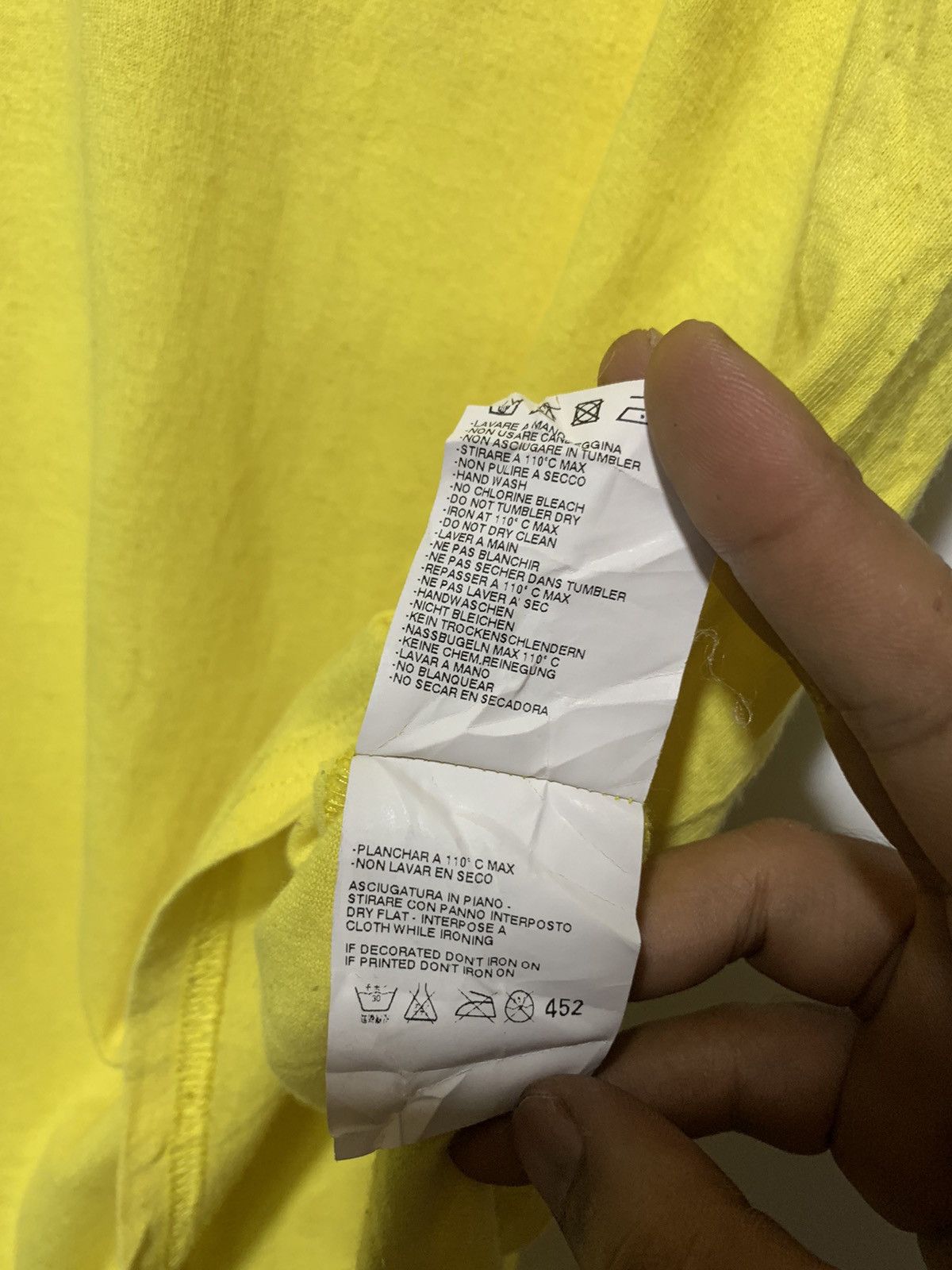 Maison Margiela Maison Margiela AIDS poem t shirt Size US L / EU 52-54 / 3 - 8 Thumbnail