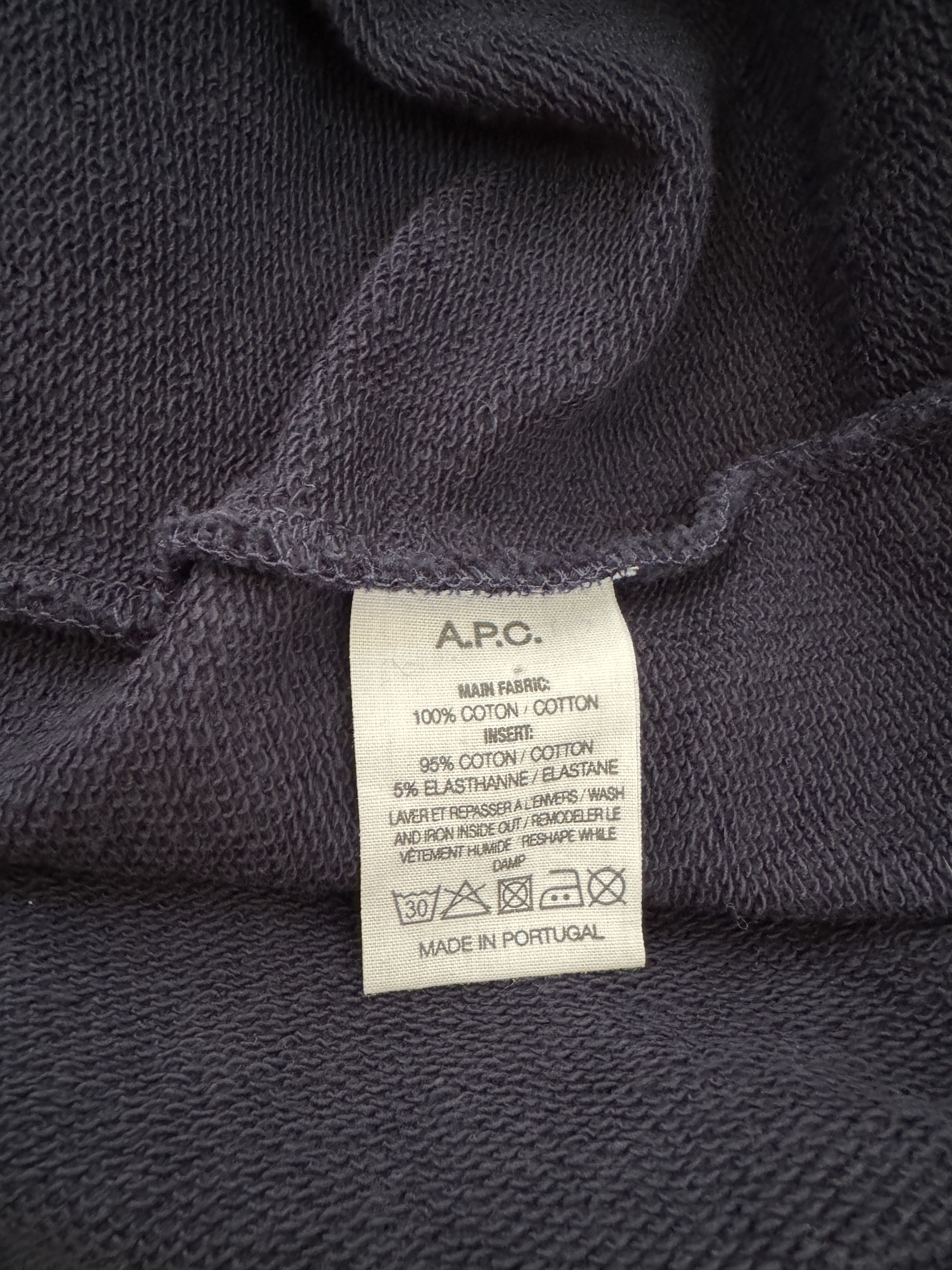 A.P.C. × JJJJound APC x JJJJound Justin Embossed Logo Crewneck Size US XL / EU 56 / 4 - 5 Thumbnail