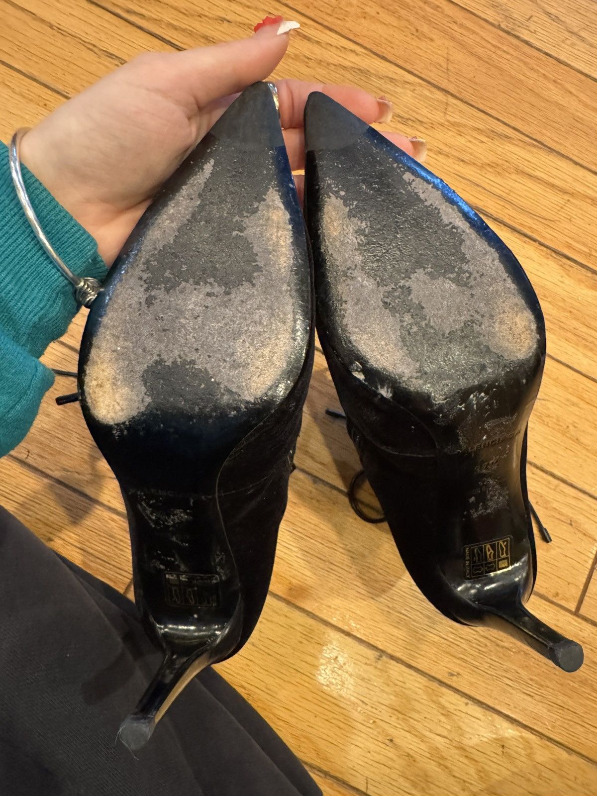 Balenciaga Balenciaga Black Velvet ankle boots Size US 8 / IT 38 - 4 Thumbnail