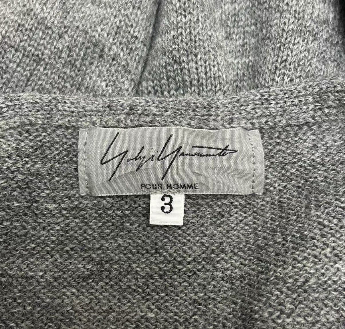 Yohji Yamamoto Yohji Yamamoto 06aw Green Sleeve Zip Knit Sweater K4 Size US L / EU 52-54 / 3 - 5 Thumbnail