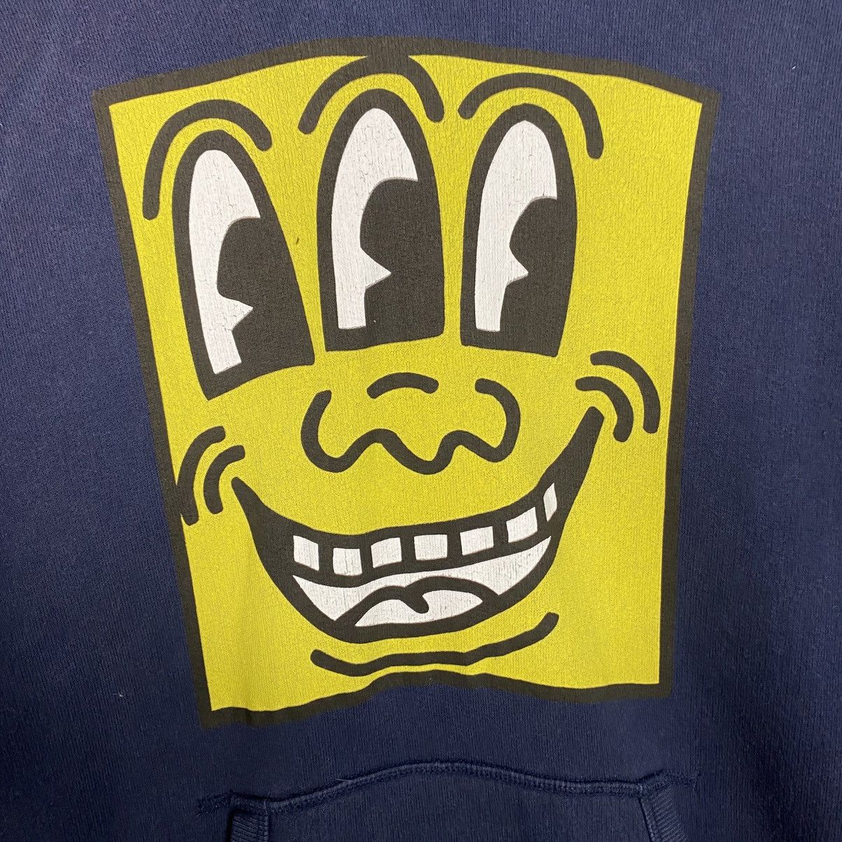 Japanese Brand 📌Vintage Hoodie Keith Harring Big Logo Size US L / EU 52-54 / 3 - 16 Thumbnail