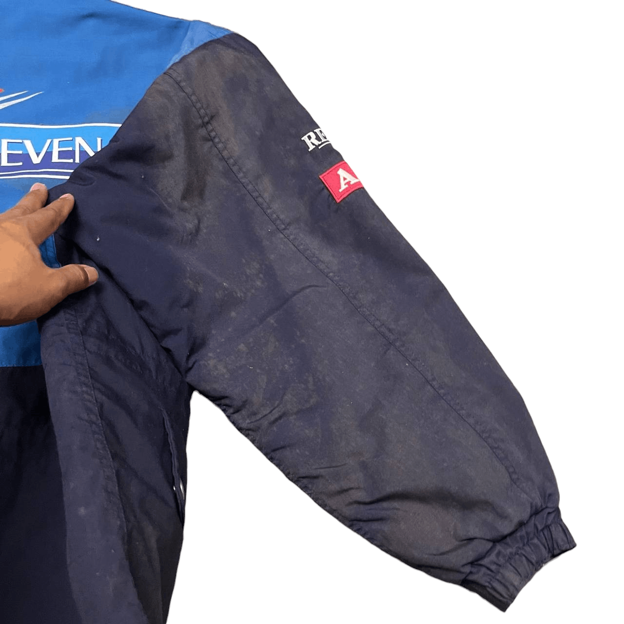 Benetton Vintage Benetton Formula 1 Racing Team Coach Jacket Size US L / EU 52-54 / 3 - 6 Thumbnail