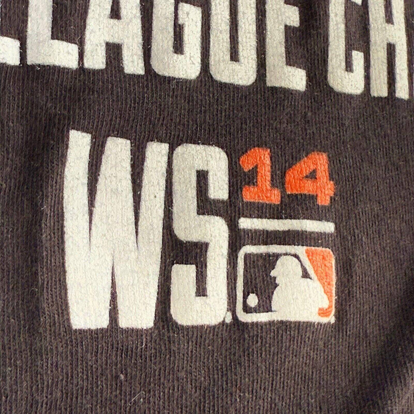 MLB NWT MLB San Francisco Giants Pennant T-Shirt NL Champs 2014 Size ONE SIZE - 4 Thumbnail