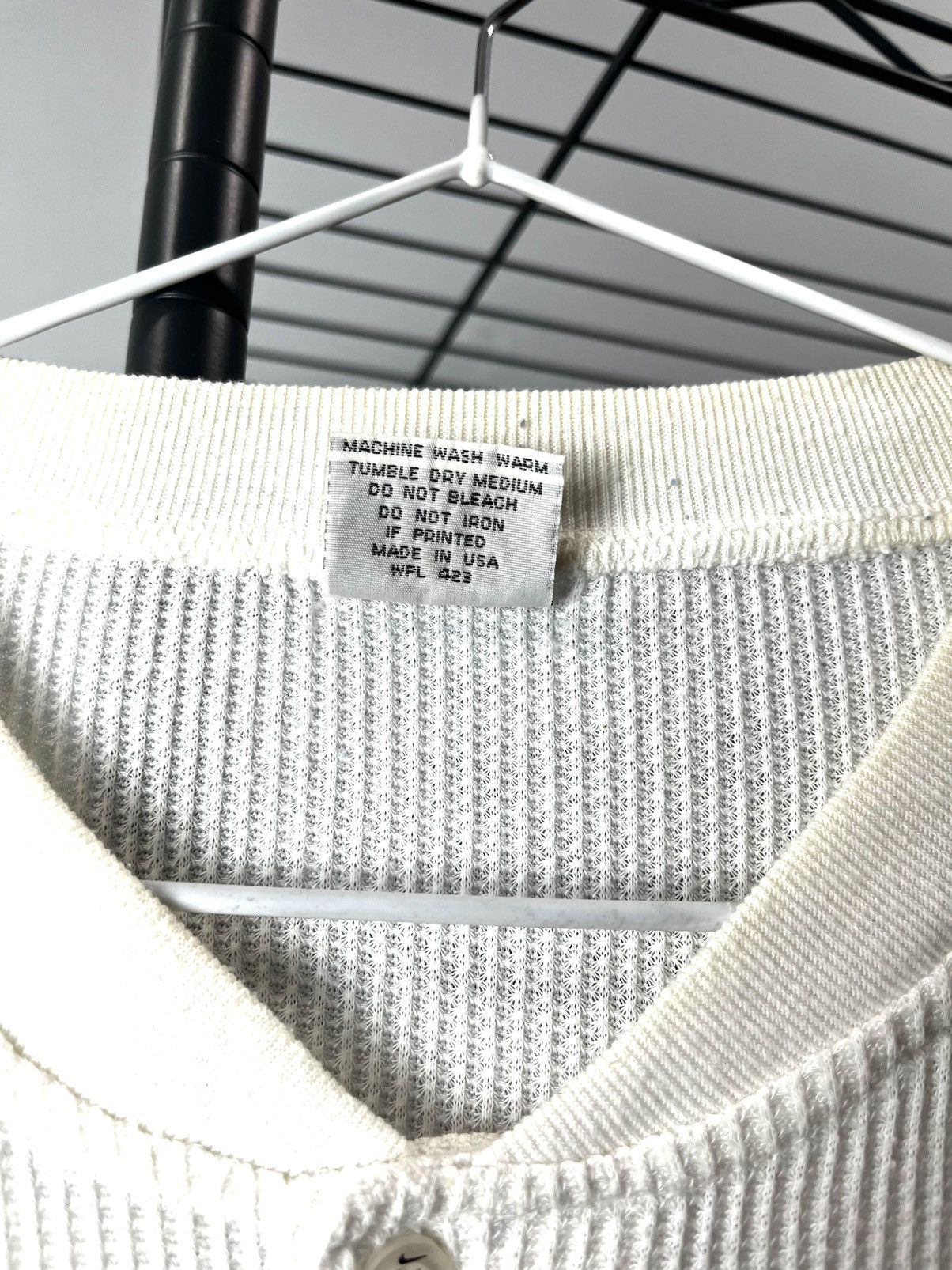Nike 1990’s Vintage Nike Graphic Logo Waffle T Shirt Monogram Size US XL / EU 56 / 4 - 7 Thumbnail