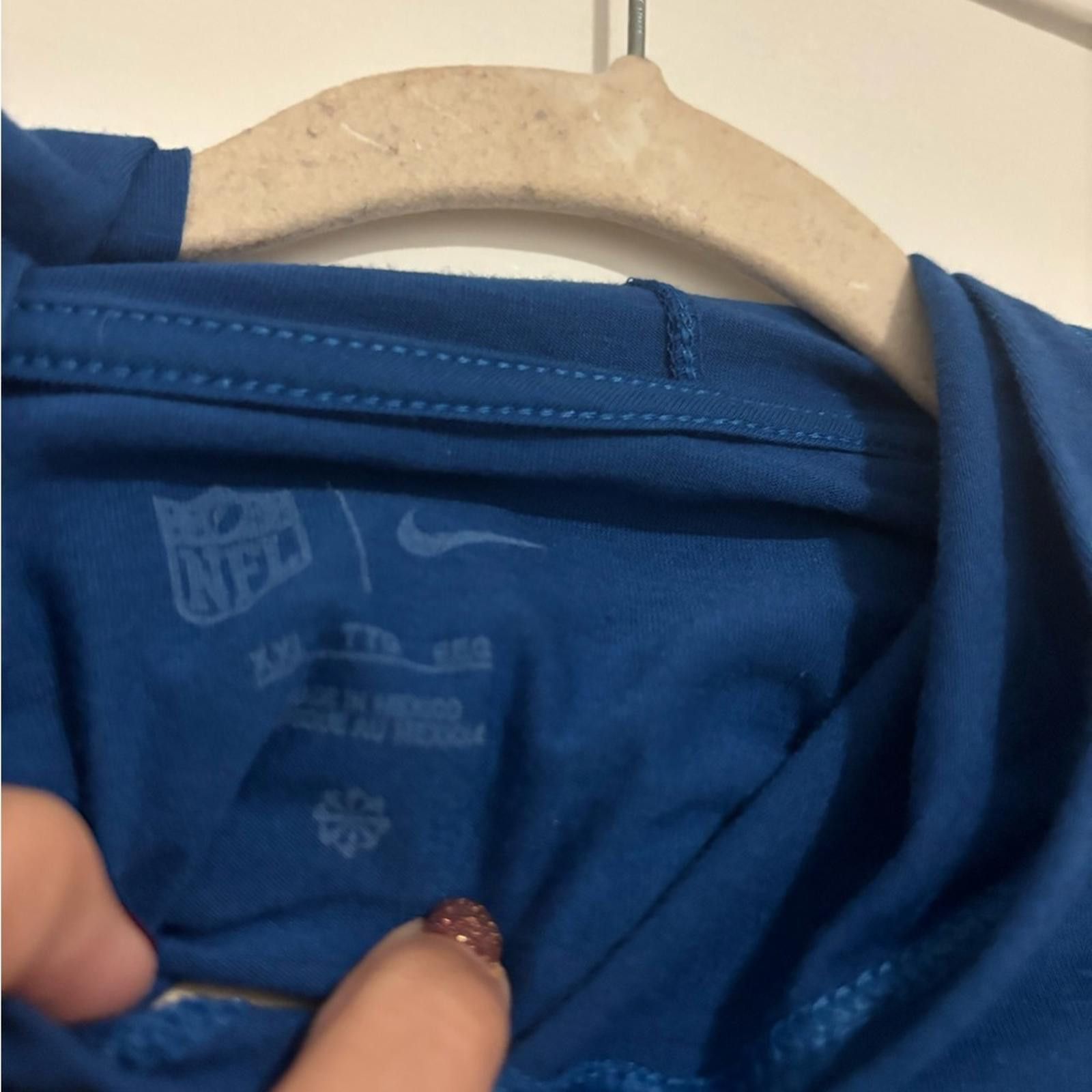 Nike Nike Royal Blue NFL Hoodie Size US XXL / EU 58 / 5 - 2 Thumbnail
