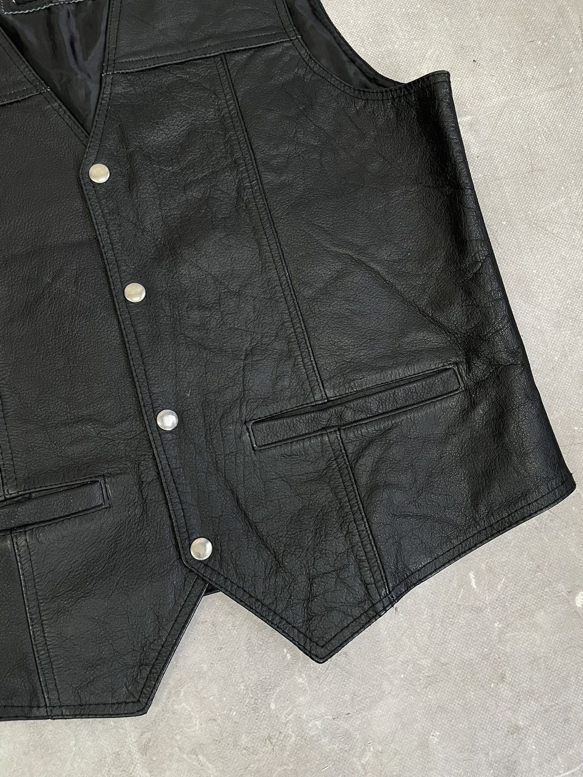 Harley Davidson Harley davidson Leather Vest Western japanese style Eagle Size US M / EU 48-50 / 2 - 3 Thumbnail