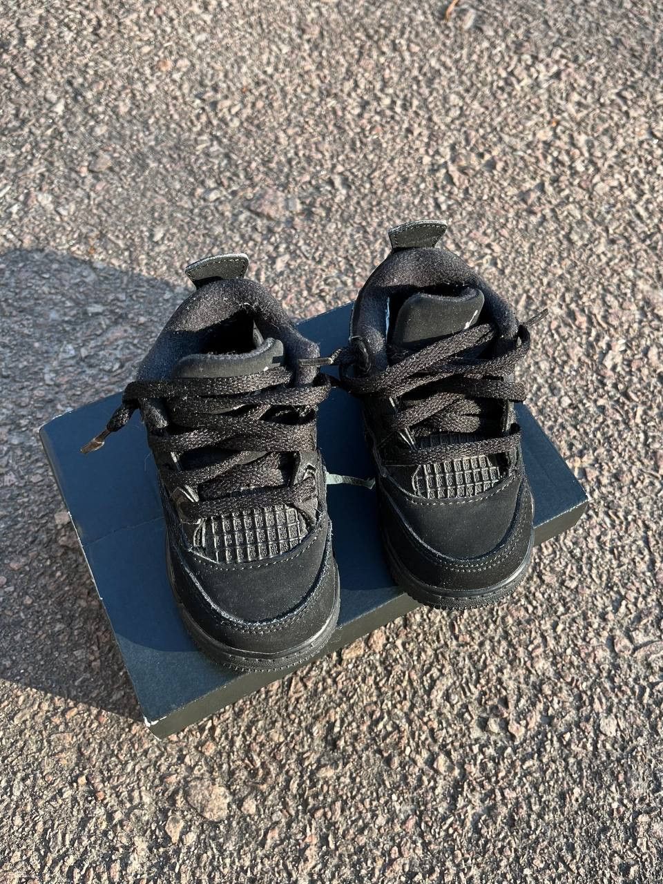 Nike Nike Air Jordan 4 Retro Black Cat Kid's (TD) Size US 5 / EU 37 - 7 Thumbnail