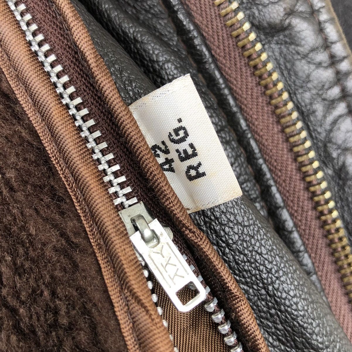 Schott VTG Schott Bros Leather Bomber flight Jacket Type 85 19-MS Size US M / EU 48-50 / 2 - 23 Thumbnail