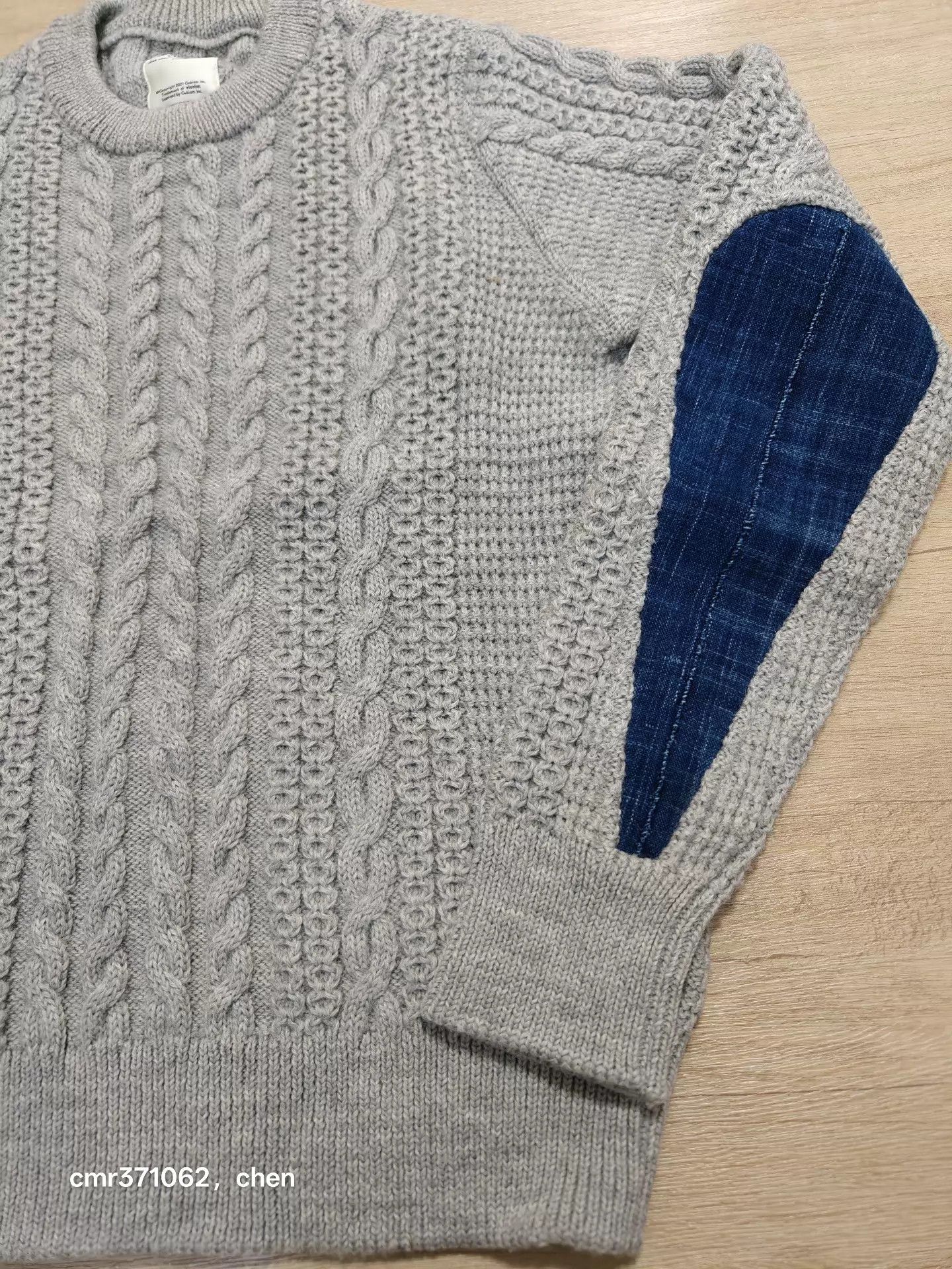 Visvim visvim 18AW spot fisherman cable knit grey size 1 Size US S / EU 44-46 / 1 - 4 Thumbnail