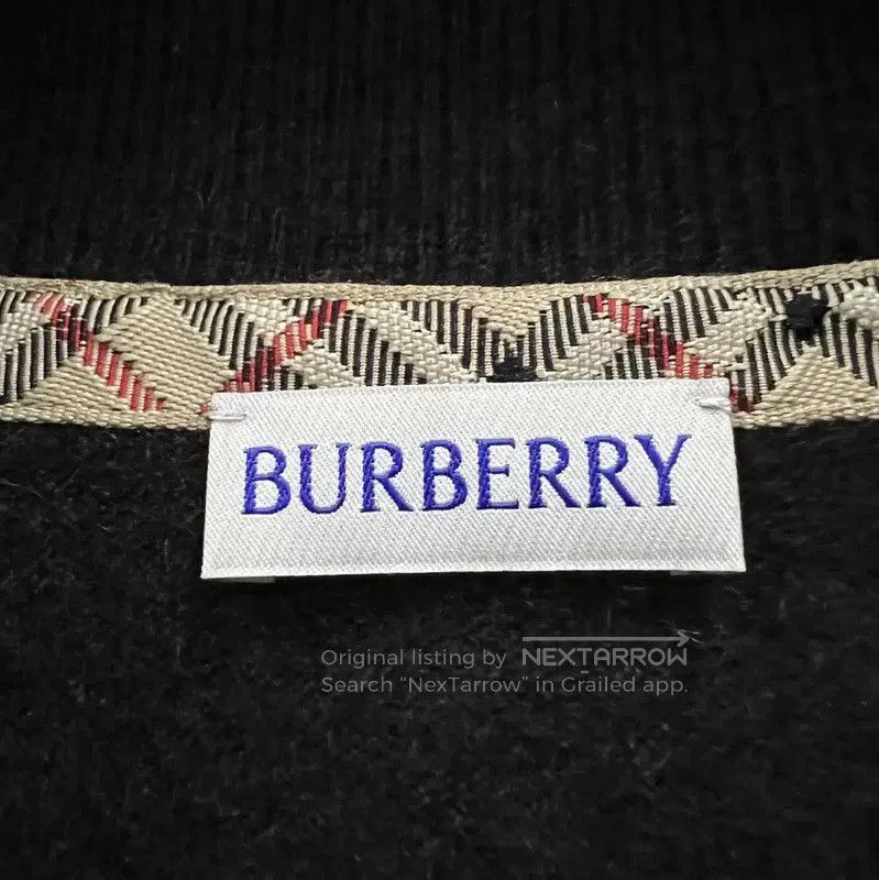 Burberry Burberry Brown Wool Long Sleeve Sweater. Size XL / US 12-14 / IT 48-50 - 4 Thumbnail