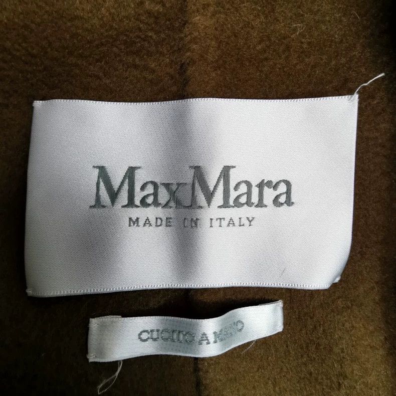 Max Mara Max Mara Cashmere solid color waist lapel coat Size S / US 4 / IT 40 - 3 Thumbnail