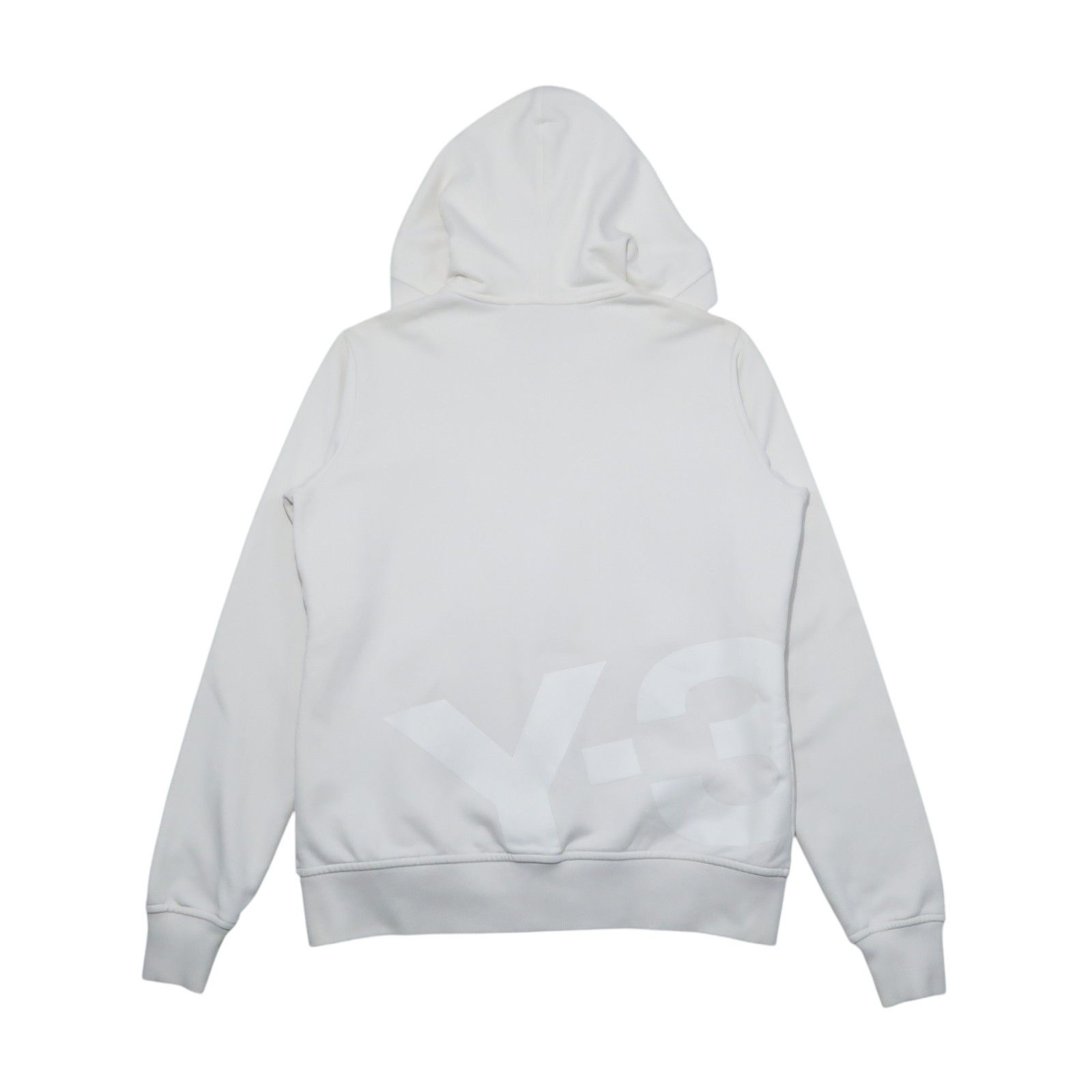 Adidas × Y-3 S/S 2008 Y-3 Yohji Yamamoto Big Logo Back Zip Hoodie Size US S / EU 44-46 / 1 - 2 Thumbnail
