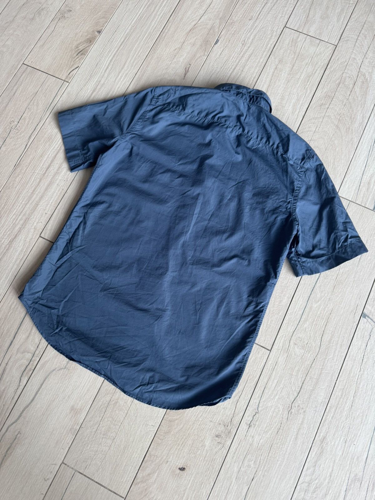 Marni Marni White Line Blue Shortsleeve Shirt Size US M / EU 48-50 / 2 - 7 Thumbnail