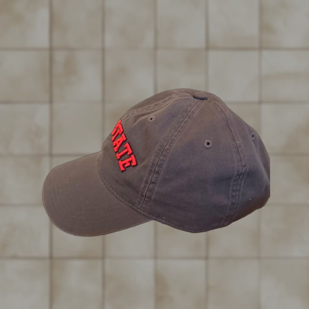 Our Legacy Ball State Cardinals Hat ADJUSTABLE STRAPBACK Black Gray Dad Cap Embroidered University Men Baseball Cap Size ONE SIZE - 1 Thumbnail