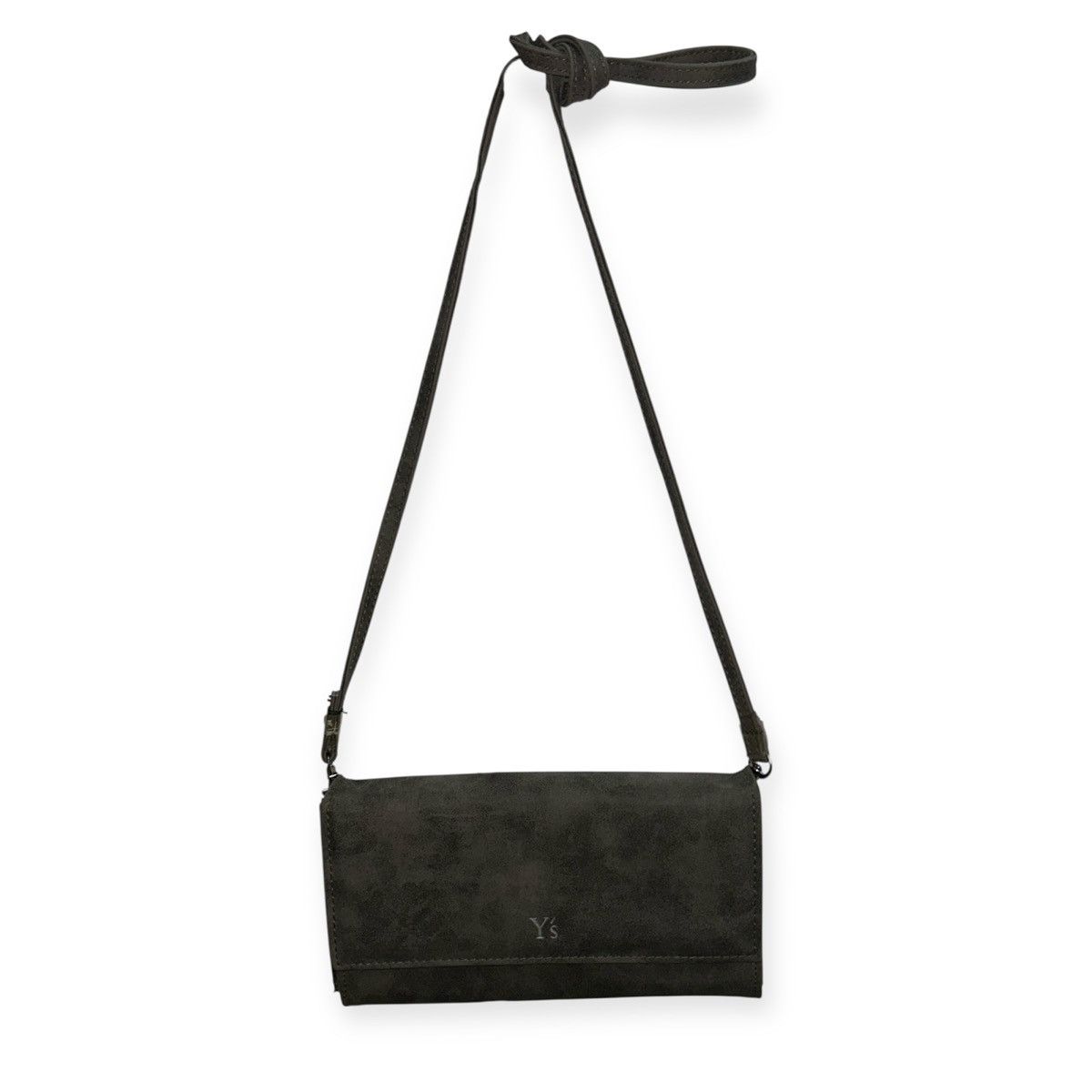 Y's Yohji Yamamoto Suede Sling Wallet Bag Size ONE SIZE - 1 Thumbnail