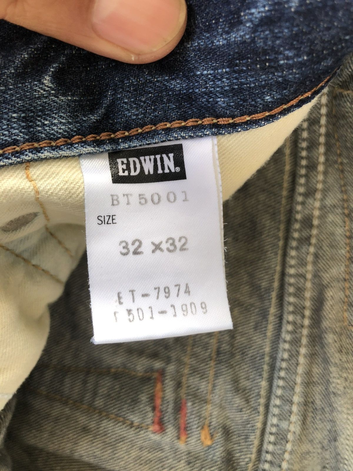 Who Decides War Edwin 503 Flared Jeans Bootcut Distressed Jeans Size US 34 / EU 50 - 19 Thumbnail