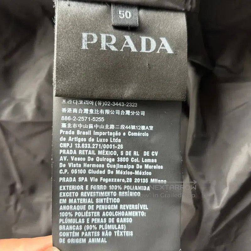 Prada Prada Black Men's Down Jacket. Size US M / EU 48-50 / 2 - 4 Thumbnail