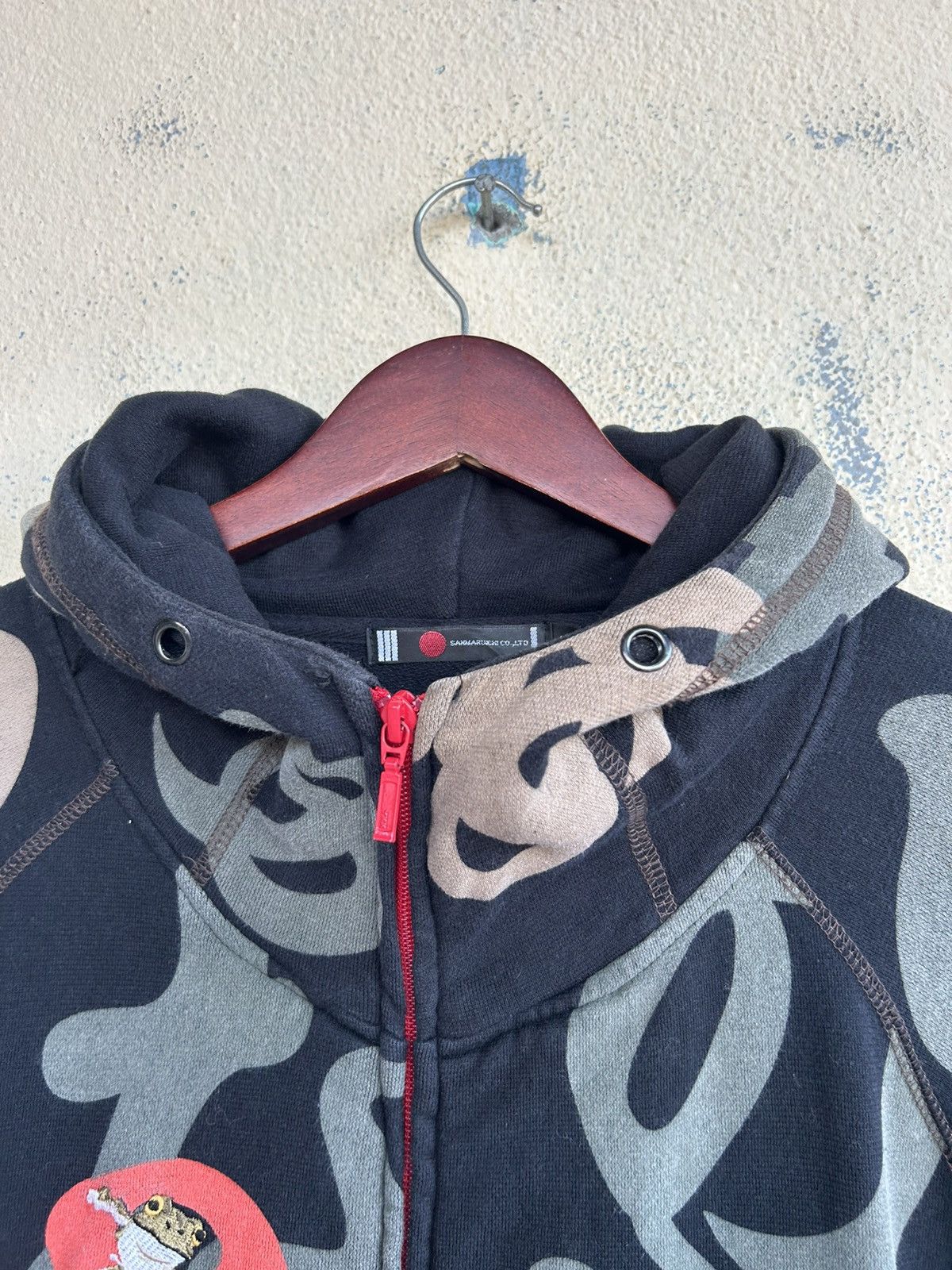 Japanese Brand Sanmaruichi Co Ltd Japanese Hiragana Style Graphic Hoodie Size US L / EU 52-54 / 3 - 3 Thumbnail