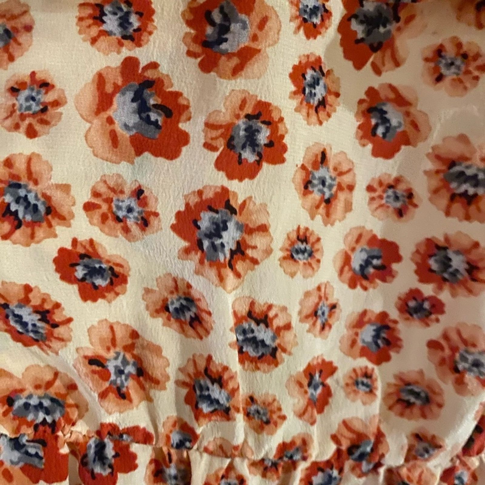 Rebecca Taylor Rebecca Taylor silk floral dress 10 Size L / US 10 / IT 46 - 6 Thumbnail