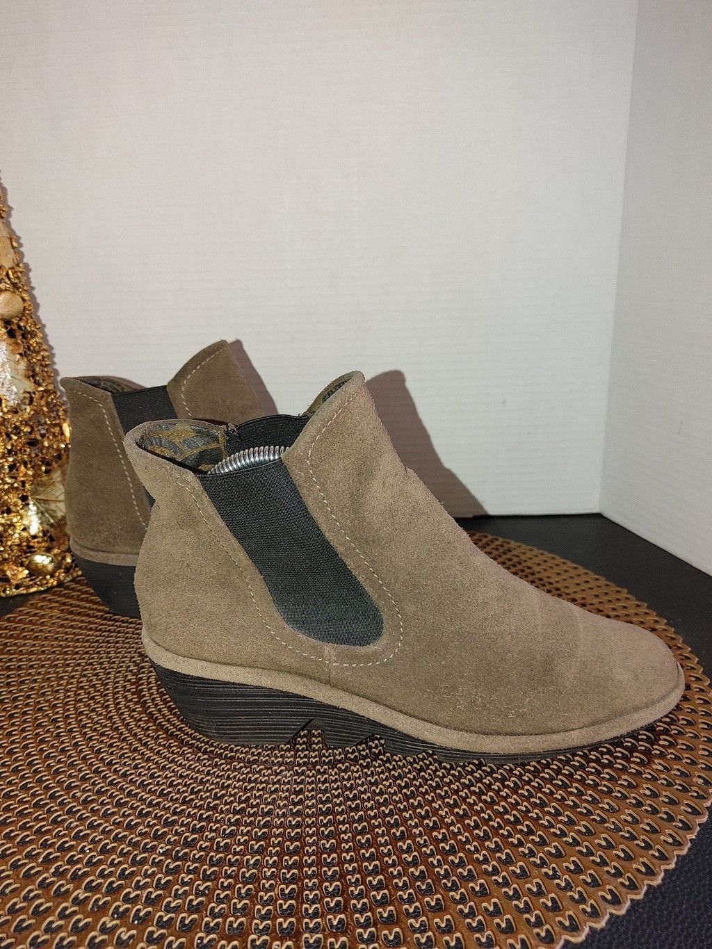 Fly London Fly London Phil Diesel Suede Chelsea Booties Size 38 Size US 7.5 / IT 37.5 - 1 Thumbnail