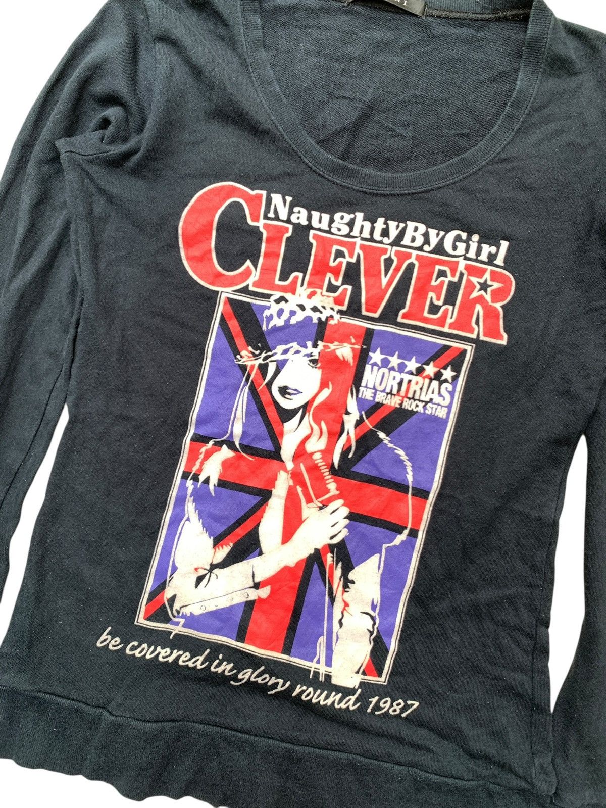 Hysteric Glamour 2000s Ingni - Sexy Girl Longsleeve Tshirt Hysteric Style Size S / US 4 / IT 40 - 2 Thumbnail