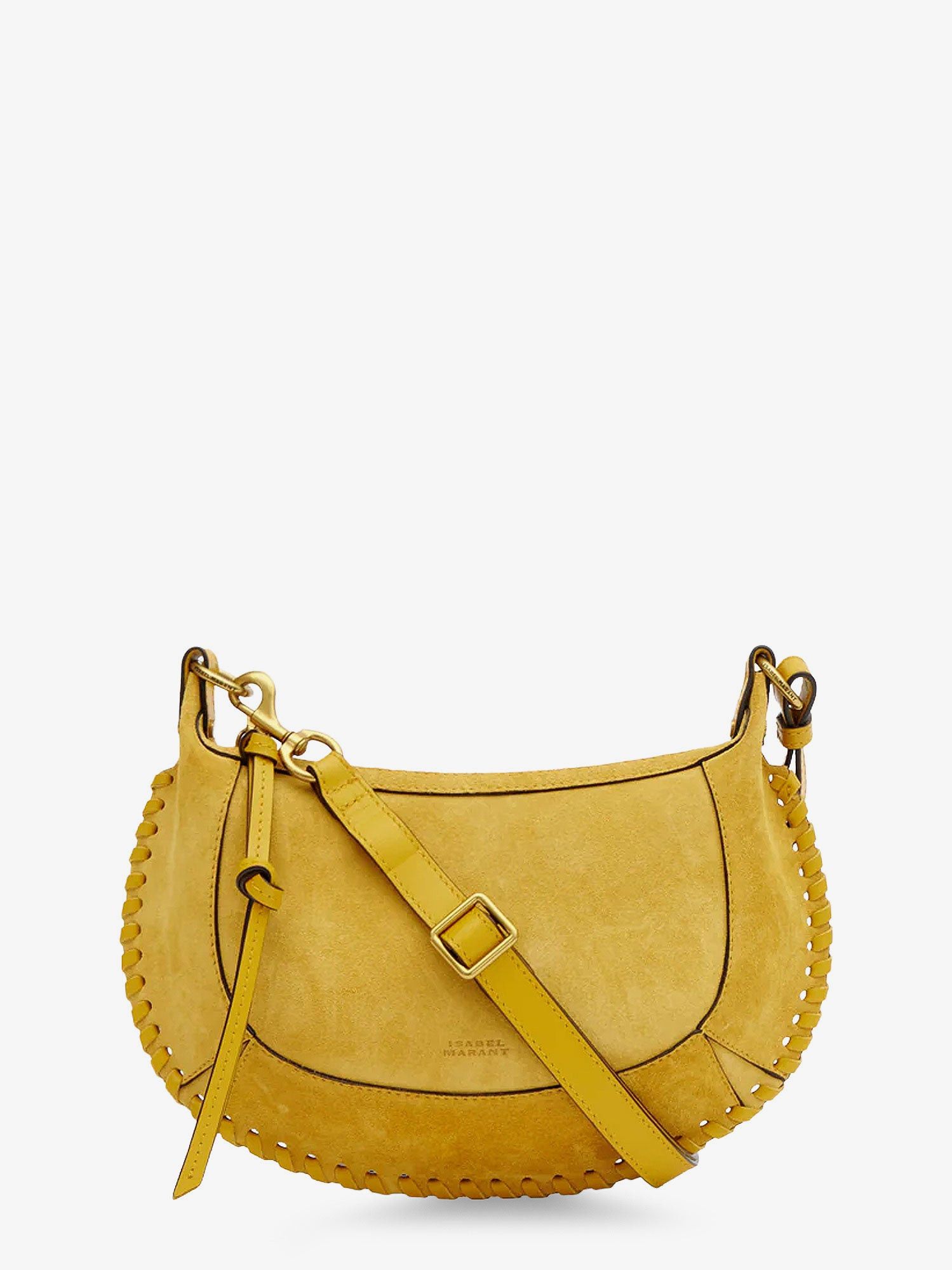 Isabel Marant Oskan Moon Suede Crossbody Bag Size ONE SIZE - 1 Thumbnail