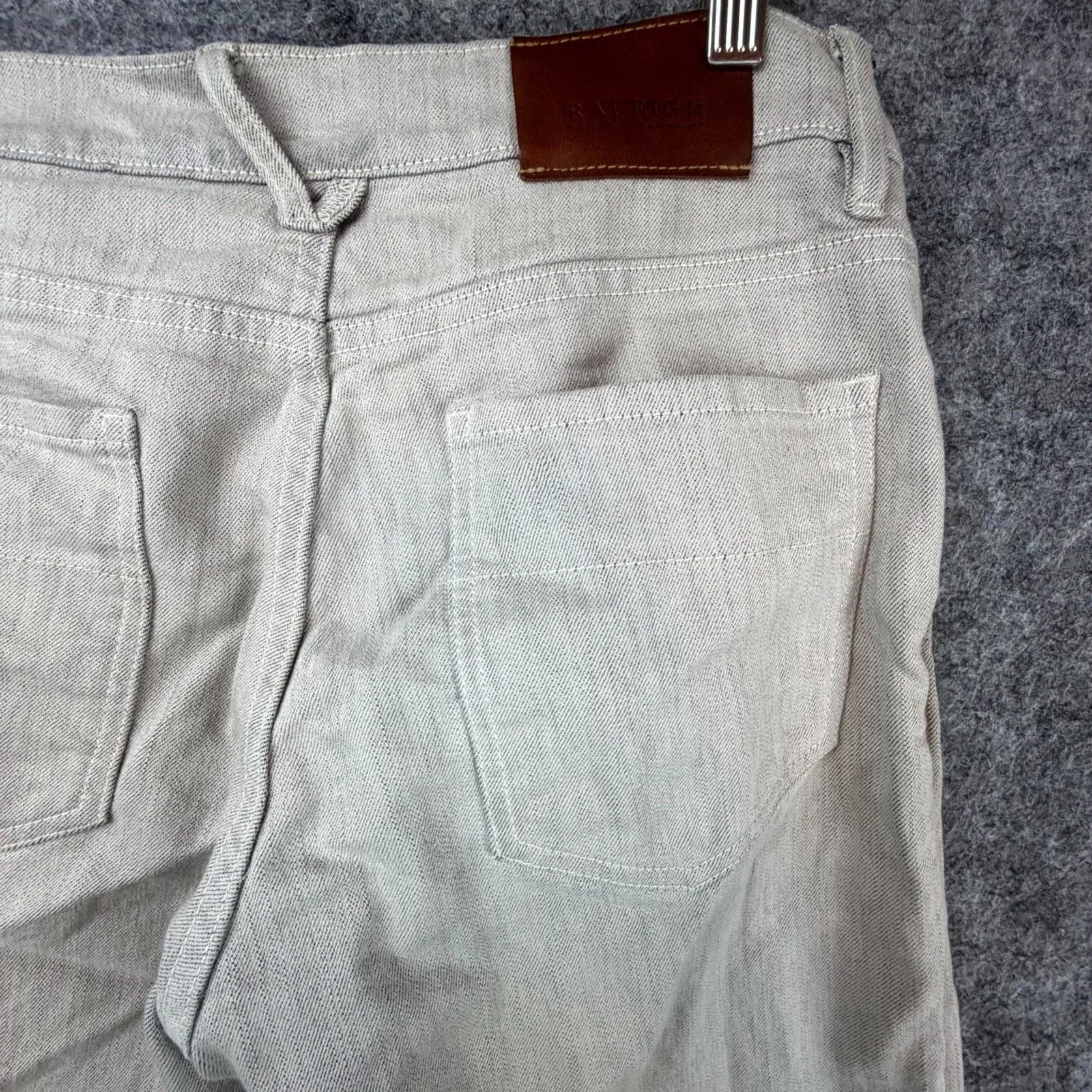 Raleigh Denim Raleigh Denim Martin Jeans Mens 30 Beige Cotton Skinny Leg Size US 30 / EU 46 - 3 Thumbnail