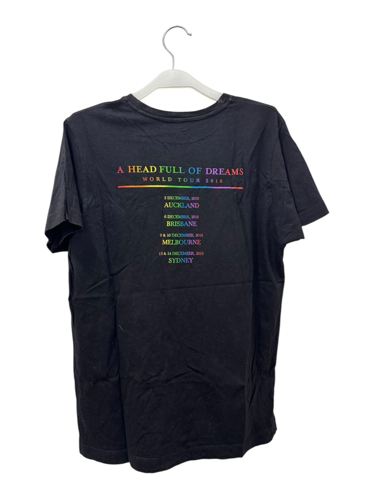 Band Tees COLDPLAY TOUR 2016 TEE Size US S / EU 44-46 / 1 - 2 Thumbnail