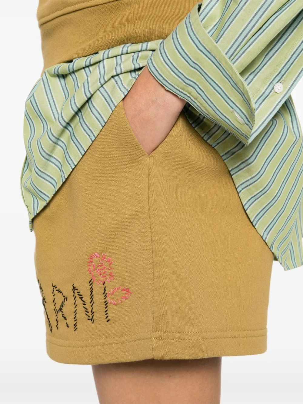 Marni o1y1125 Short in Yellow Size 34" / US 12 / IT 48 - 3 Thumbnail