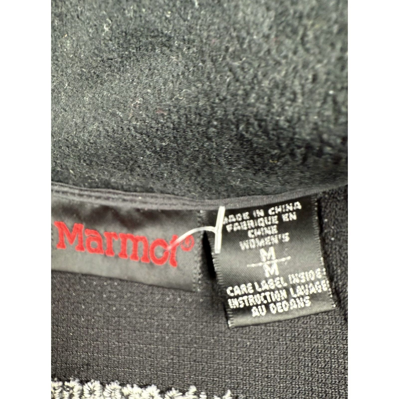 Marmot Marmot Womens Jacket Full Zip Windstopper Fleece Black Medium Zip Up Outdoor Casual Size M / US 6-8 / IT 42-44 - 2 Thumbnail