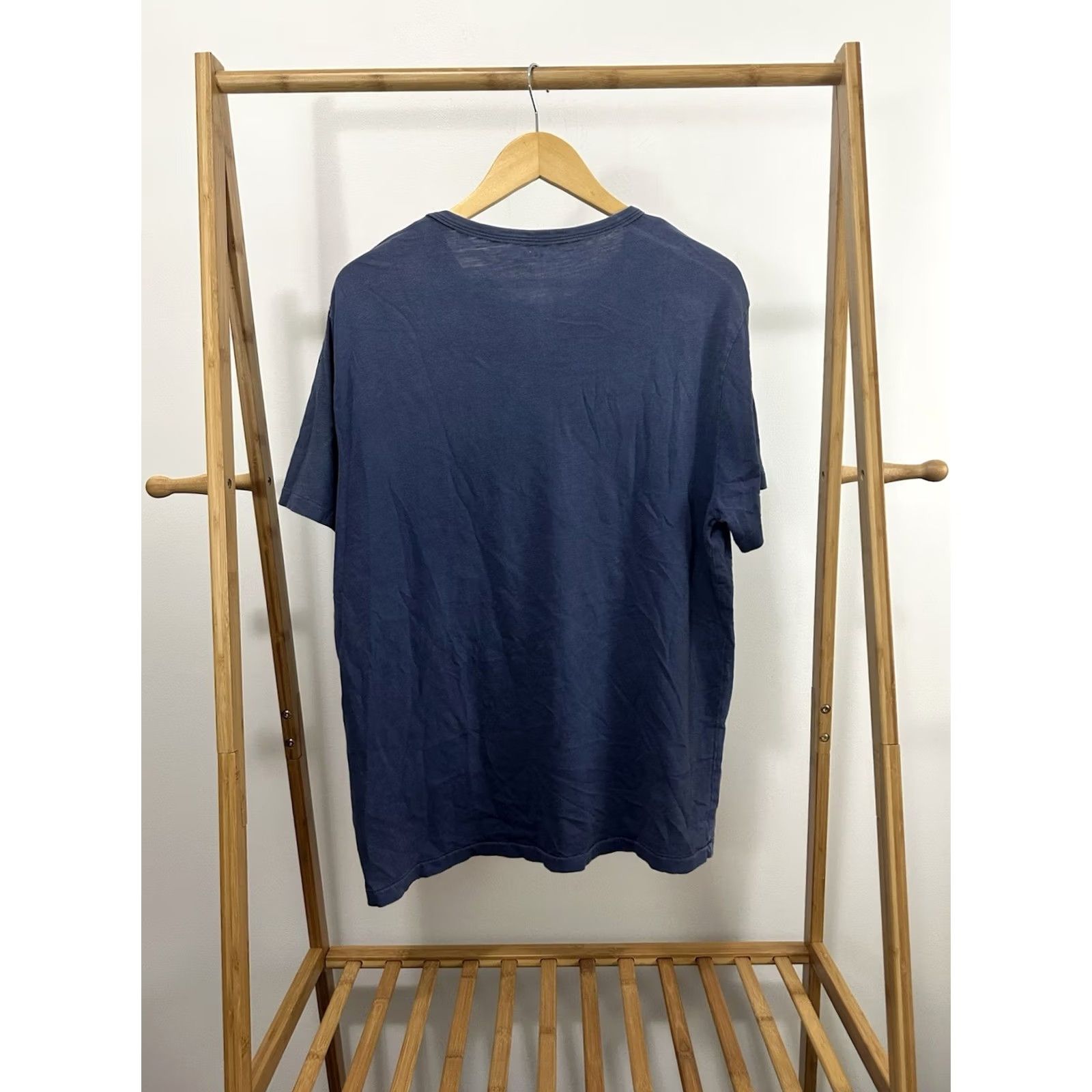 Vintage Polo Ralph Lauren VTG Marine Supply Co USN Nautical Military T-Shirt XL Blue Navy Lembo Single Stitched Mens T-Shirt Size US XL / EU 56 / 4 - 2 Thumbnail