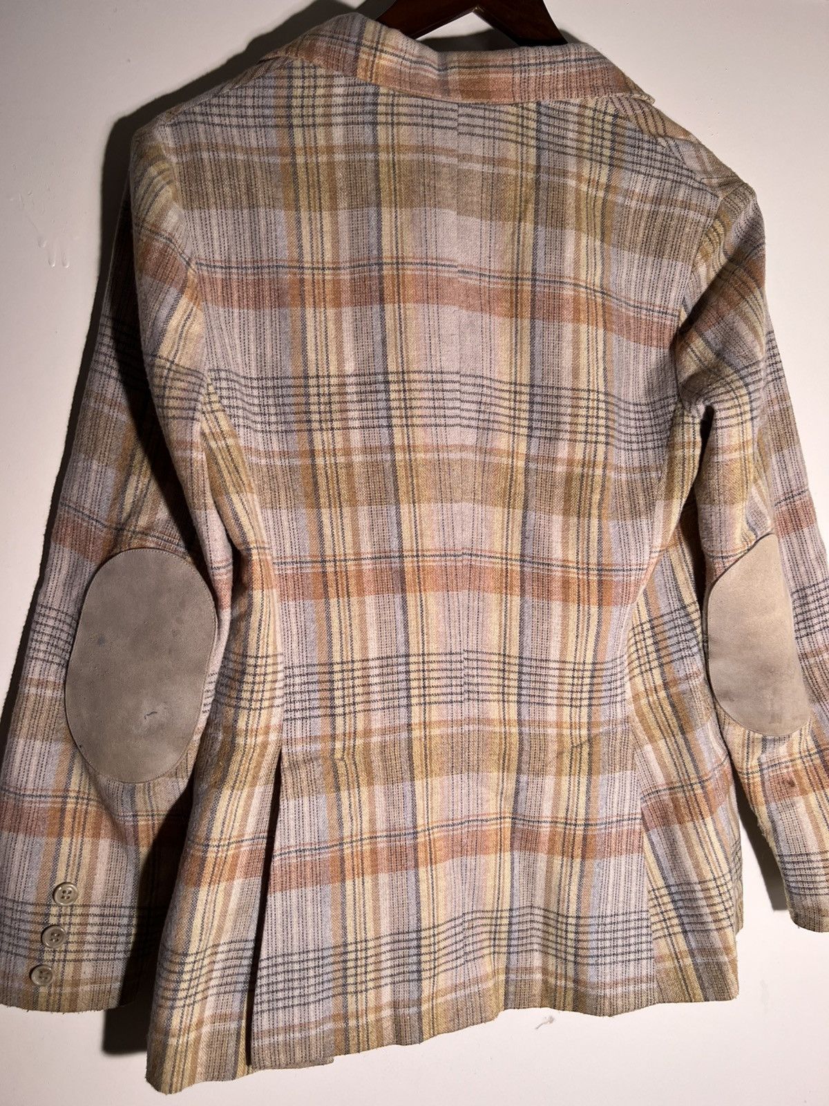 Vintage 60's 70's VTG Vintage Bobbie Brooks Plaid Retro Indie Blazer Size M / US 6-8 / IT 42-44 - 8 Thumbnail