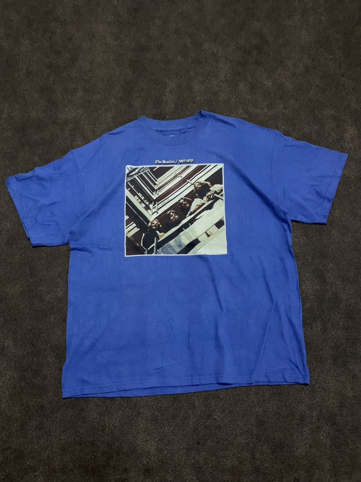Band Tees The Beatles "Blue Album" Photo Tee (2010 Licensed) Size US XL / EU 56 / 4 - 2 Thumbnail