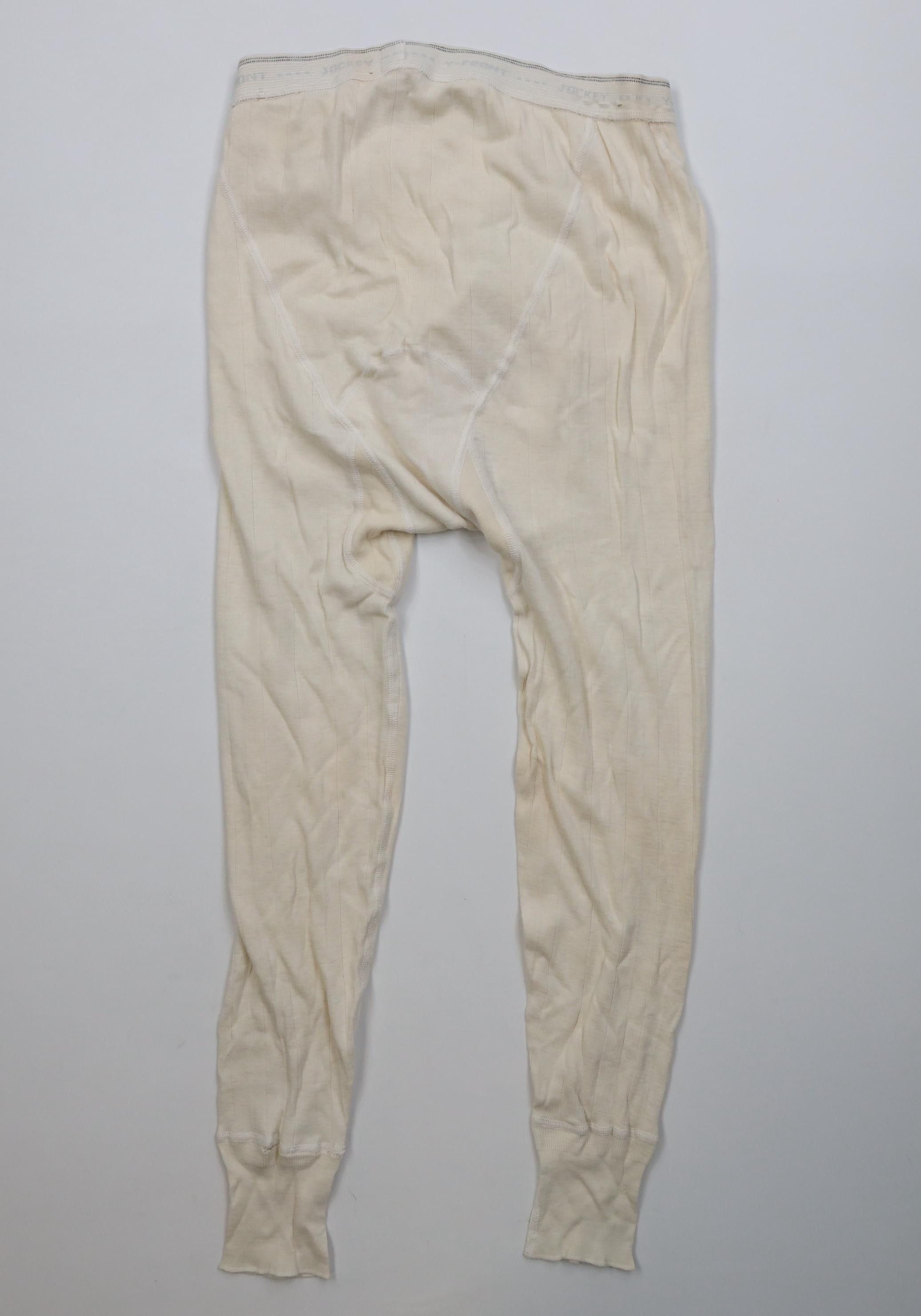 Jockey Vintage 40s Jockey Long Coopers Front Thermal Knit Pants USA Size US 34 / EU 50 - 8 Thumbnail