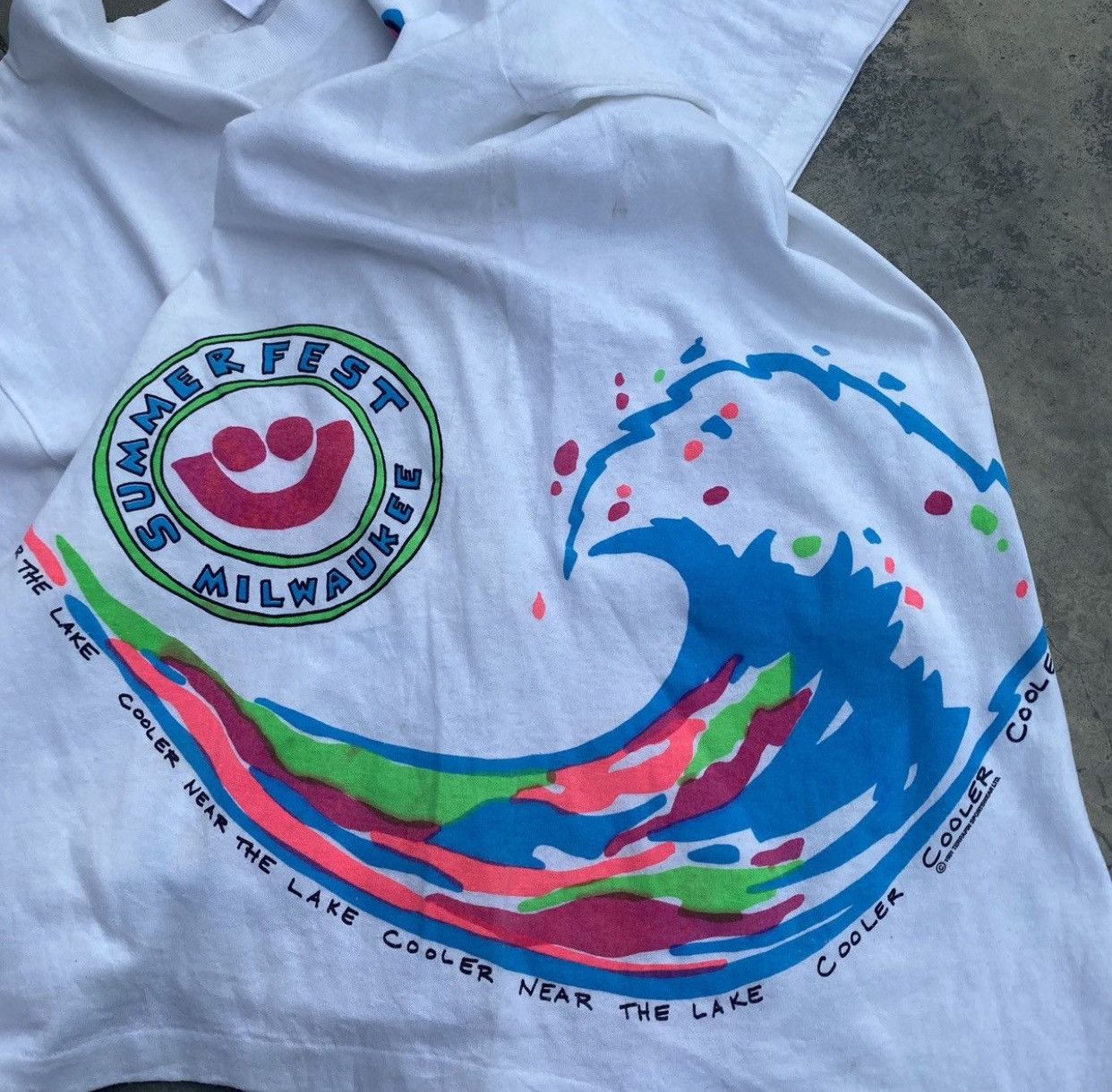 Vintage 1991 Milwaukee Summerfest tee Size US XL / EU 56 / 4 - 4 Thumbnail