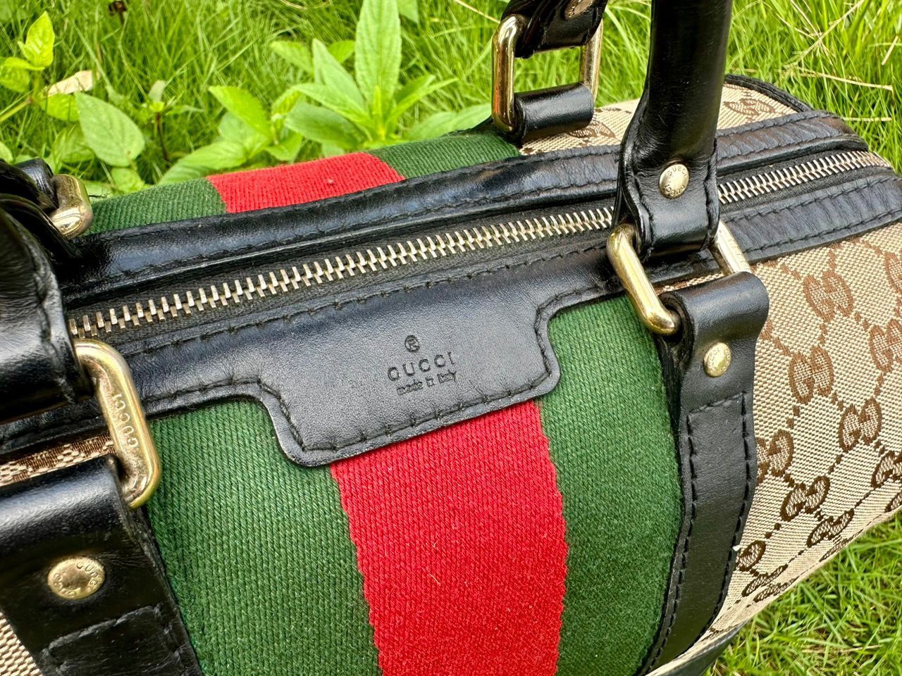 Gucci Authentic Gucci Monogram GG Boston Bag Size ONE SIZE - 5 Thumbnail