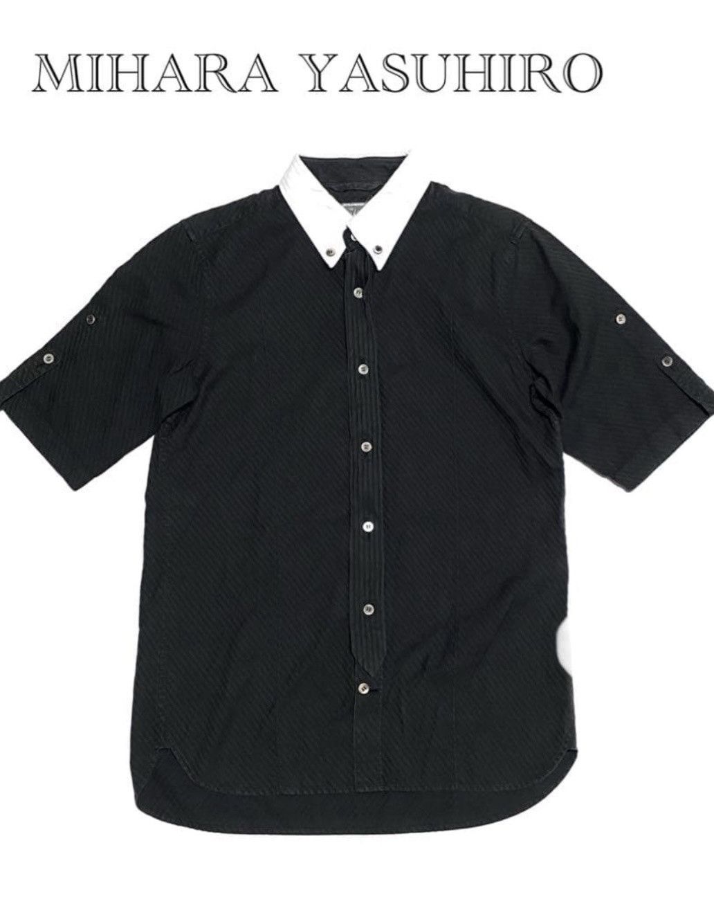 Maison MIHARA YASUHIRO Maison MIHARA YASUHIRO 90s-00s short-sleeve shirt Size US S / EU 44-46 / 1 - 1 Thumbnail