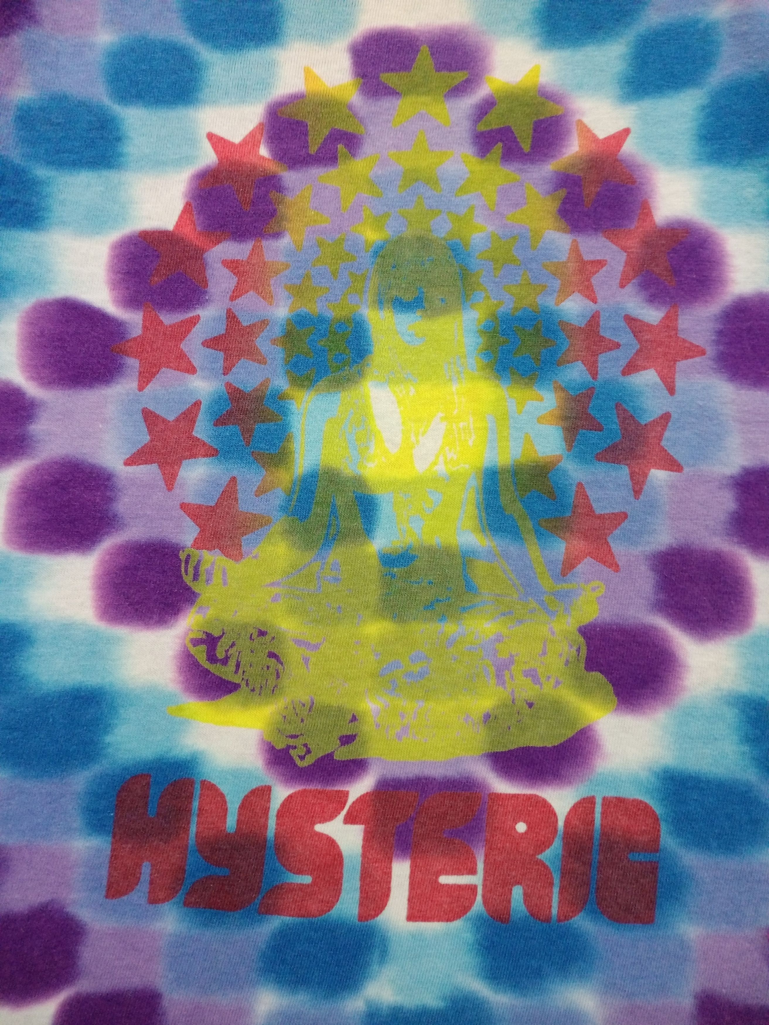 Hysteric Glamour Rare Vintage Hysteric Glamour Tie Dye Long Sleeve Tshirt Size US S / EU 44-46 / 1 - 8 Thumbnail