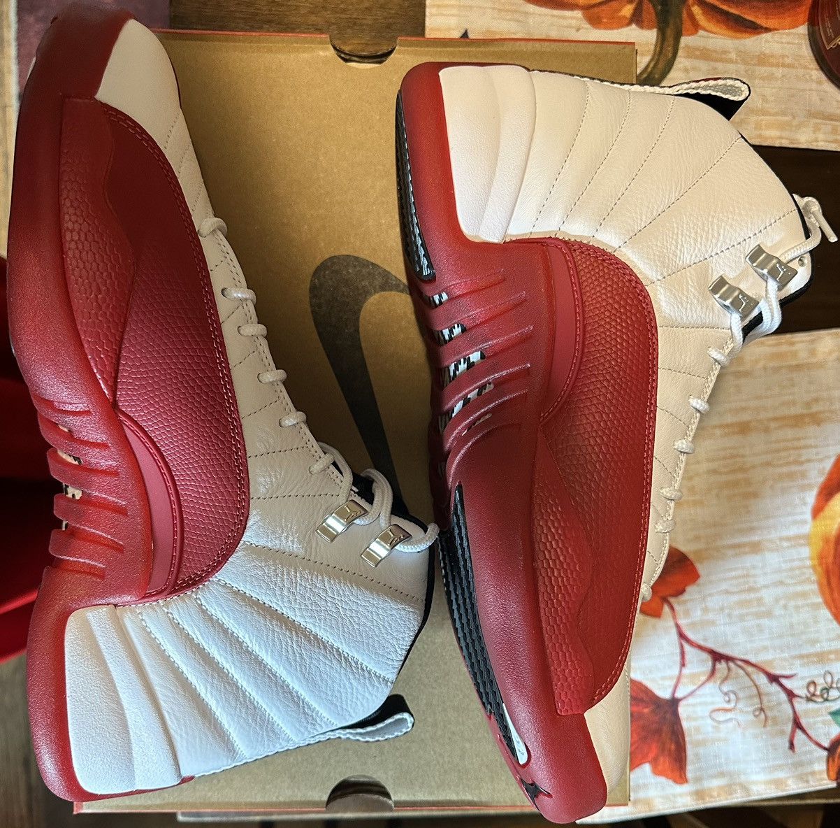 Nike UNRELEASED CHERRY RED JORDAN RETRO 12 | Grailed