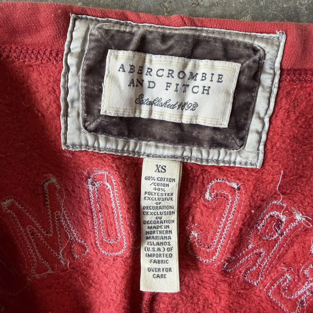 Abercrombie & Fitch Y2k Abercrombie & Fitch sweat pants🍒 Size 30" / US 8 / IT 44 - 6 Thumbnail