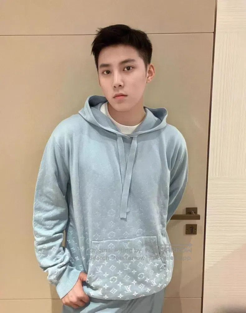 Louis Vuitton Louis Vuitton Blue Hoodie Size US M / EU 48-50 / 2 - 8 Thumbnail