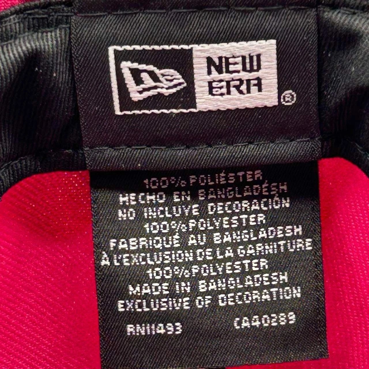 New Era New York Yankees Hat Men 7 1/2 Pink MLB Fitted Cap New Size ONE SIZE - 4 Thumbnail