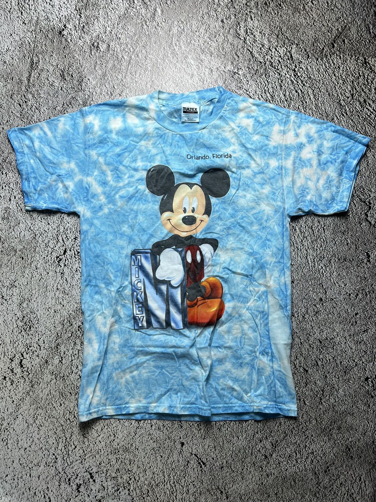 Tultex VTG 90’s Mickey Mouse Orlando tultex t shirt Size US M / EU 48-50 / 2 - 1 Thumbnail