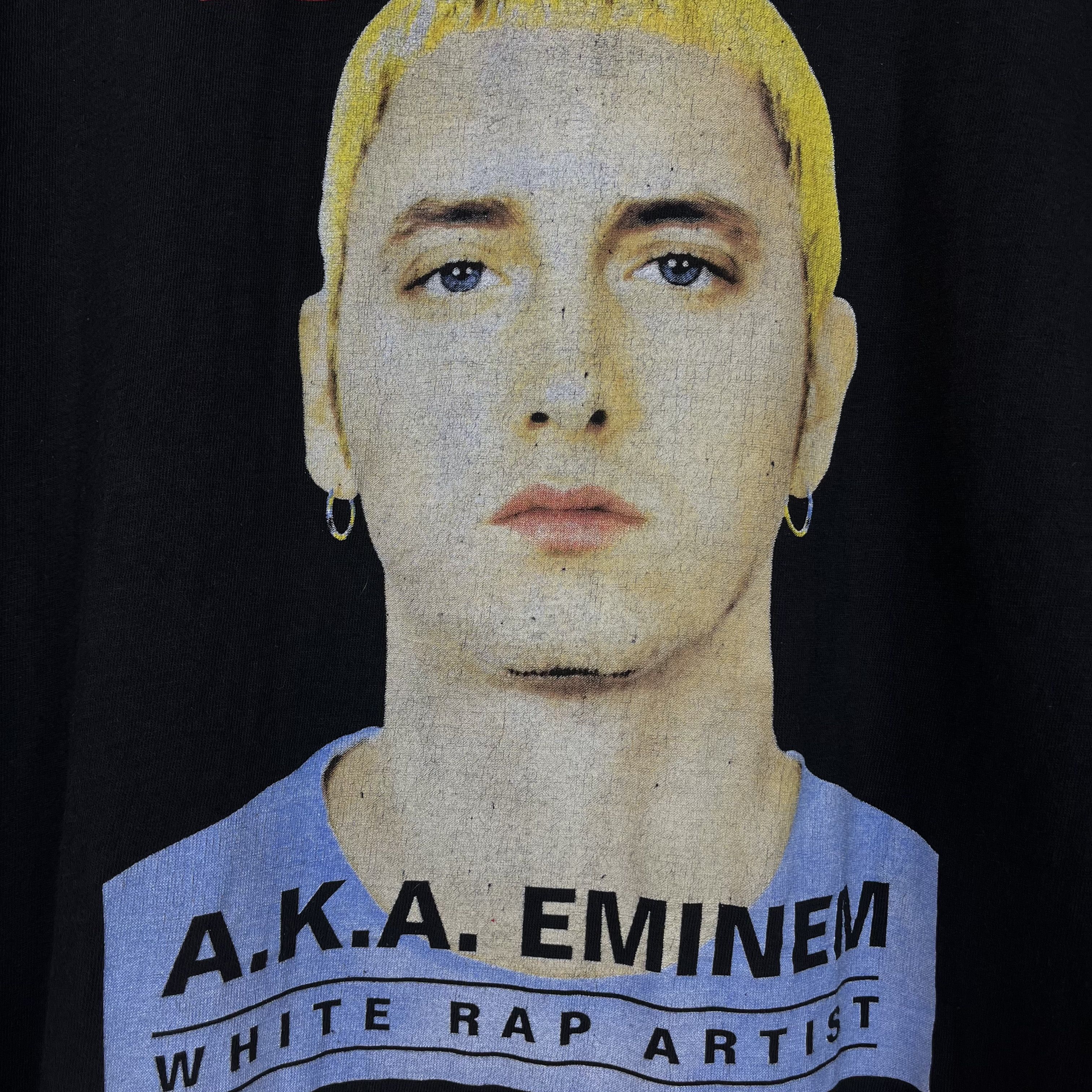 Rap Tees Vintage Eminem Wanted Rap Hip-Hop T Shirt 2000’s Size US M / EU 48-50 / 2 - 8 Thumbnail