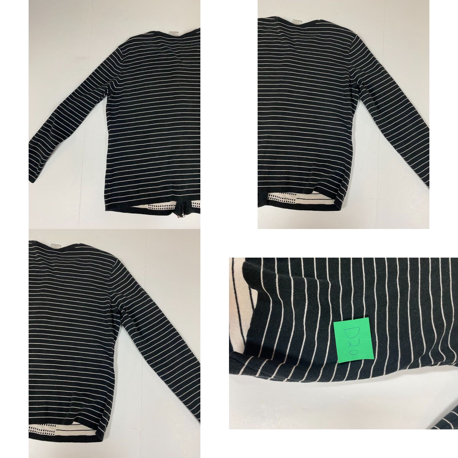 Vintage Emma James Womens Sweater Dolman Sleeve Crew Neck Pullover Petite Black Knit Size L / US 10 / IT 46 - 8 Thumbnail