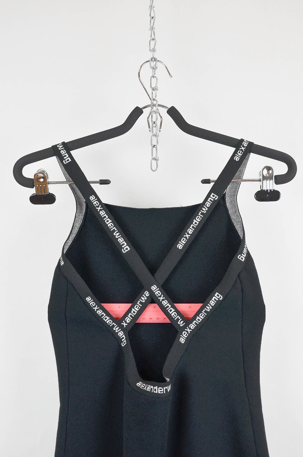 Alexander Wang ALEXANDER WANG Cross-Strapped Mini Dress - S Size S / US 4 / IT 40 - 5 Thumbnail